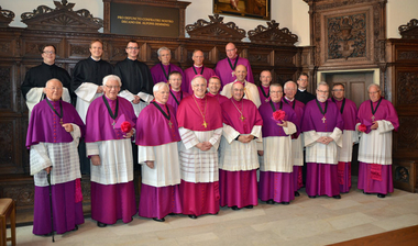 Gruppenbild des Domkapitels